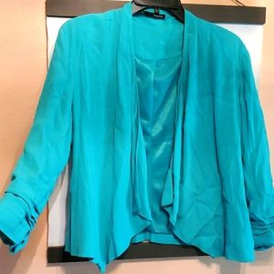 100% rayon Bolero blouse- size L.